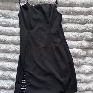 Lucy in the Sky Black Mini Dress
